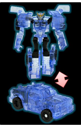 Strongarm (Clear Color), Transformers Adventures, Takara Tomy, Action/Dolls
